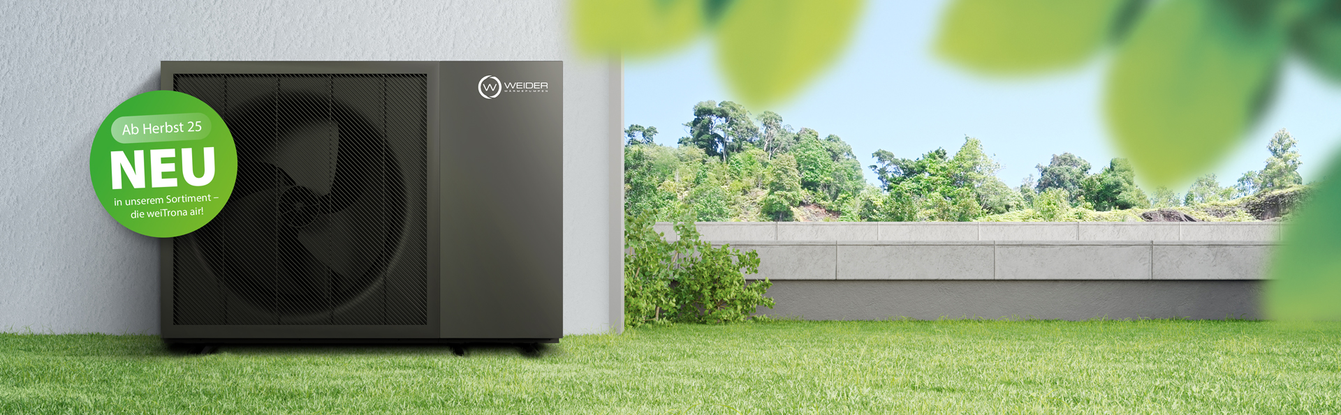 WeiTrona Wärmepumpe Luftwärmepumpe Luftwärme Design
